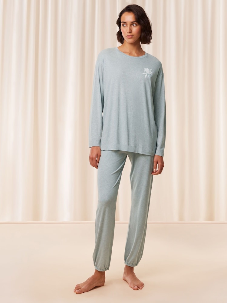 Triumph Blue Endless Comfort Pyjamas - Image 2 of 5 Triumph Blue Endless Comfort Pyjamas - Image 2 of 5