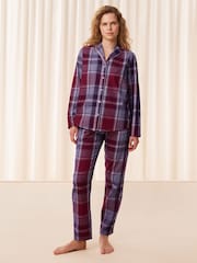 Triumph Boyfriend Red 100% Cotton Pyjamas - Image 1 of 5