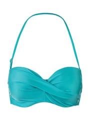 Groen - Seaspray Zambia Gathered Bandeau Green Bikini - Image 4 of 4