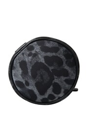 Dolce & Gabbana Leopard Print Bottle Black Cage with Drawstring Closure - Image 4 of 6