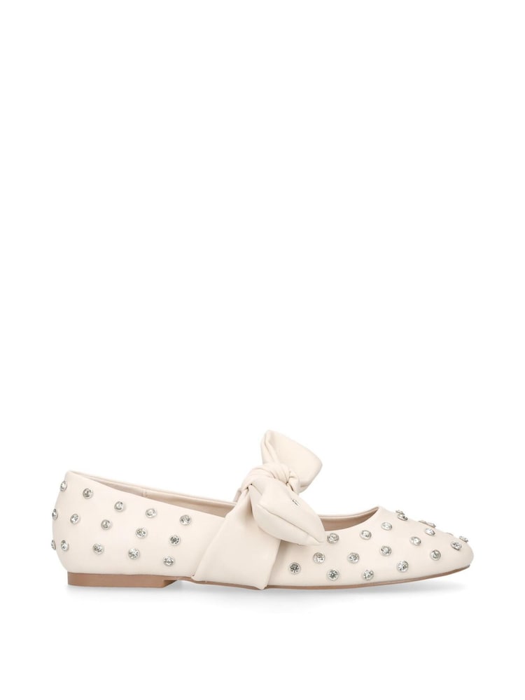 KG Kurt Geiger Master Stud 2 Ballerina Shoes - Image 1 of 5