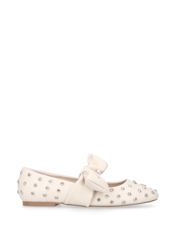 KG Kurt Geiger Master Stud 2 Ballerina Shoes - Image 2 of 5