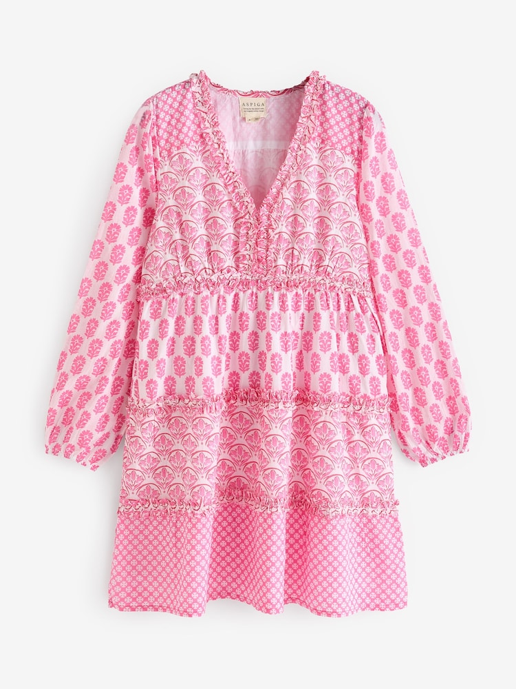 Aspiga Pink Henrietta Dress - Image 5 of 5