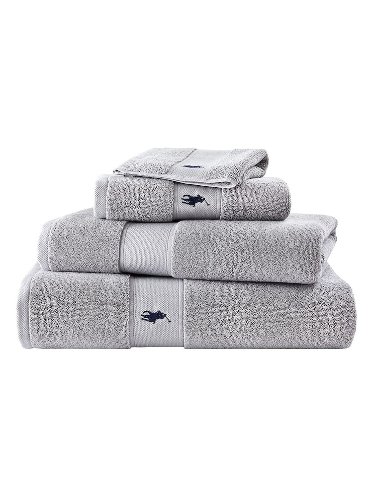 Ralph Lauren Andover Heather Polo Player Towel - Image 1 of 3 Ralph Lauren Andover Heather Polo Player Towel - Image 1 of 3