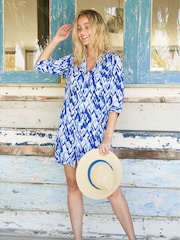 Aspiga Blue Mila Tunic Shirt - Image 1 of 5
