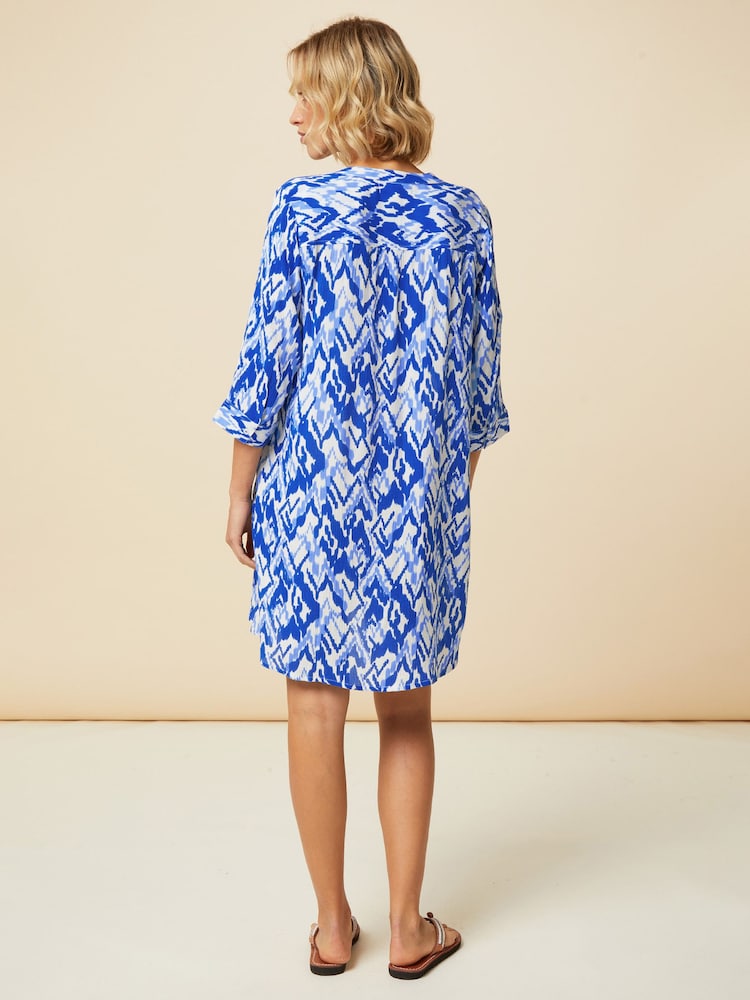 Aspiga Blue Mila Tunic Shirt - Image 2 of 5