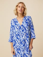 Aspiga Blue Mila Tunic Shirt - Image 4 of 5
