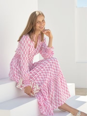 Aspiga Pink Emmeline Maxi Dress - Image 6 of 7