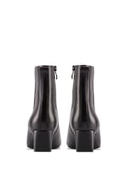 Clarks Black Edina Up Leather Boots - Image 7 of 7