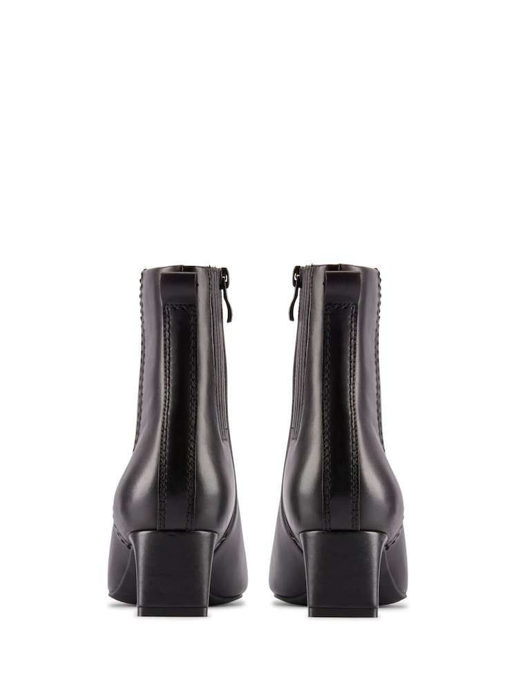 Negro - Clarks Edina Up Leather Boots - Imagen 7 de 7 Negro - Clarks Edina Up Leather Boots - Imagen 7 de 7