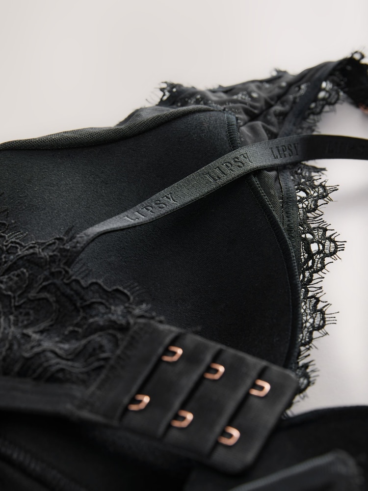 Lipsy Lace Low Plunge Thong Bodysuit - صورة 8 من 8