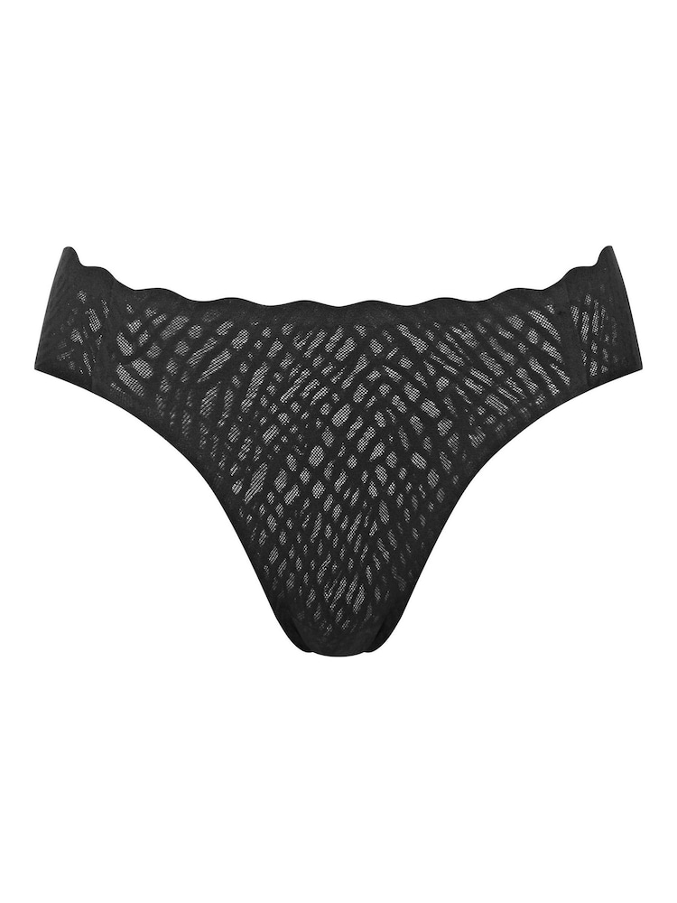 Sloggi ZERO Feel Bliss High leg Black Briefs - Image 4 of 5
