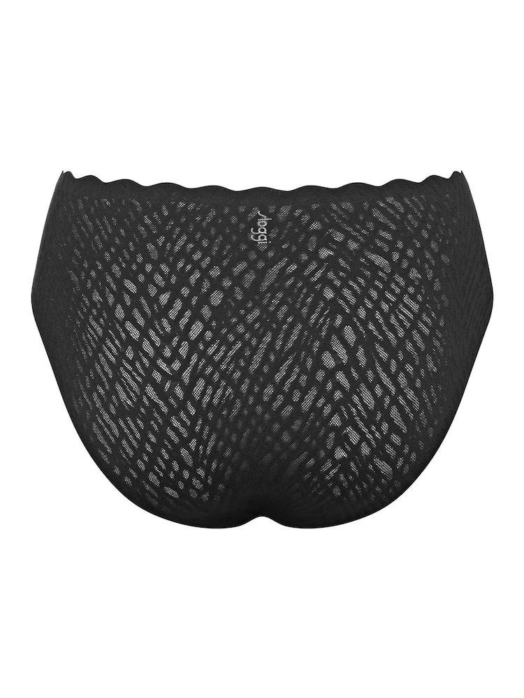 Sloggi ZERO Feel Bliss High leg Black Briefs - Image 5 of 5
