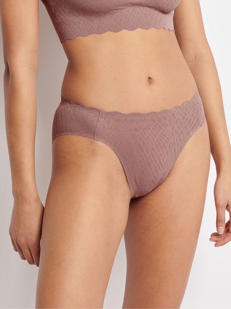 Sloggi ZERO Feel Bliss High leg Brown Briefs - Bild 1 von 5