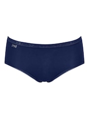 Sloggi Blue Basic+ Midi Briefs 4 Pack - Image 2 of 9