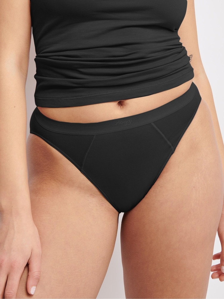 Sloggi EVER Ease Tai Briefs 2 Pack - Image 1 of 7 Sloggi EVER Ease Tai Briefs 2 Pack - Image 1 of 7