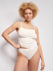 Sloggi EVER Ease White String Briefs 2 Pack - Image 6 of 7