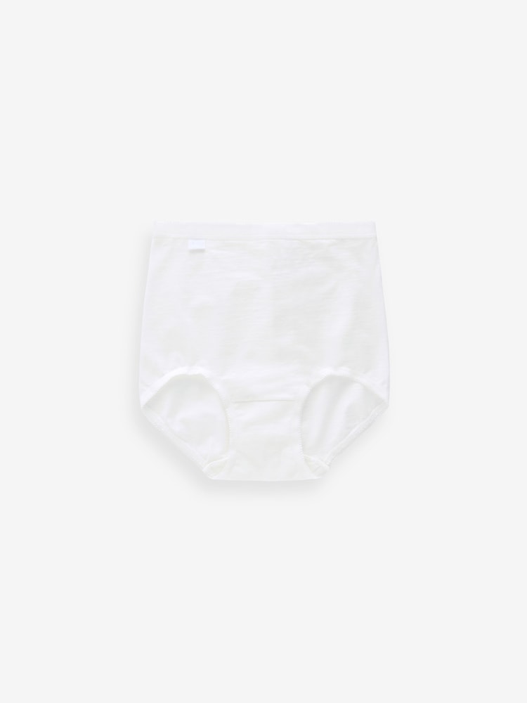 Sloggi Basic+ Maxi White Briefs 3 Pack - Image 2 of 8