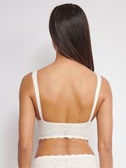 Sloggi ZERO Feel Bliss White Bralette - Image 2 of 6