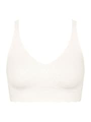 Sloggi ZERO Feel Bliss White Bralette - Image 5 of 6