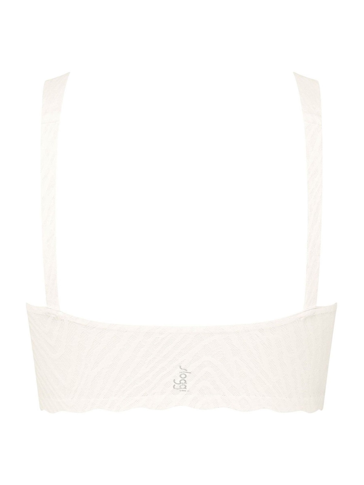 Sloggi ZERO Feel Bliss White Bralette - Image 6 of 6
