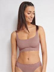 Sloggi ZERO Feel Bliss Brown Bra - Image 1 of 6