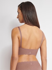 Sloggi ZERO Feel Bliss Brown Bra - Image 2 of 6