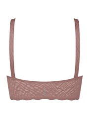 Sloggi ZERO Feel Bliss Brown Bra - Image 6 of 6
