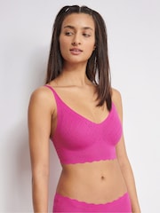 Sloggi Purple ZERO Feel Bliss Bralette - Image 3 of 6