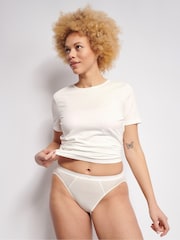 Sloggi EVER Ease White Tai Briefs 2 Pack - Image 4 of 7