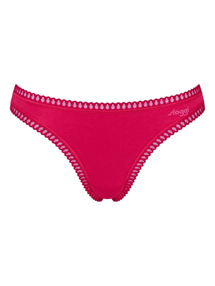 Sloggi Pink GO Crush String Briefs 3 Pack - Image 9 of 9