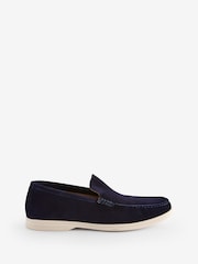 Oliver Sweeney Suede Moccasin Loafers - Image 1 of 5