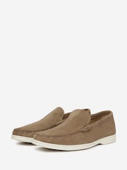 Oliver Sweeney Suede Moccasin Loafers - Image 3 of 6