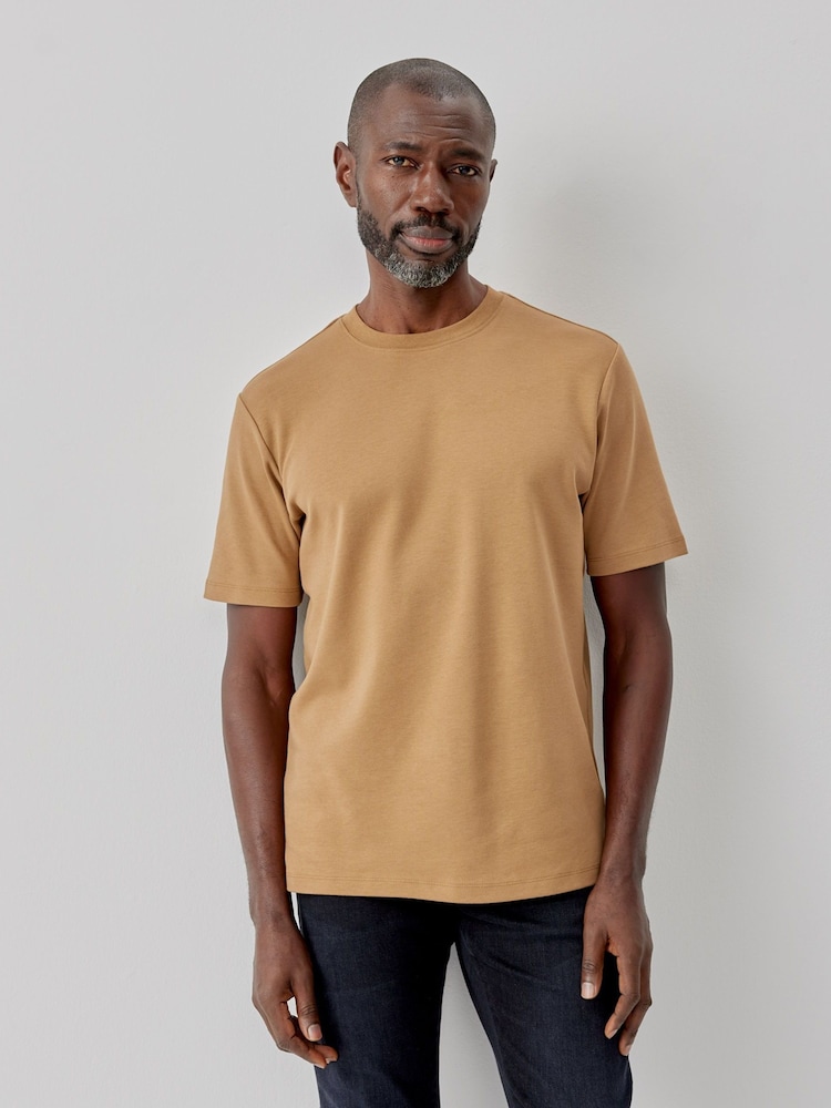 Oliver Sweeney 240gsm Jersey 100% Cotton T-Shirt - Image 1 of 6 Oliver Sweeney 240gsm Jersey 100% Cotton T-Shirt - Image 1 of 6