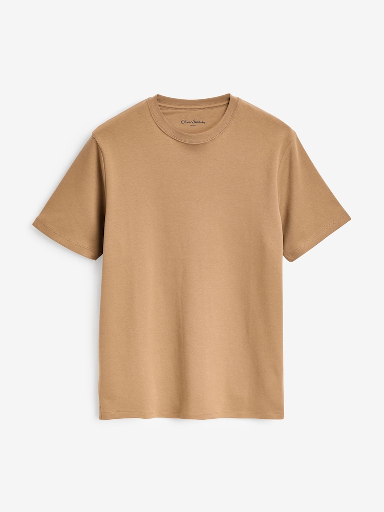 Oliver Sweeney 240gsm Jersey 100% Cotton T-Shirt - Image 6 of 6