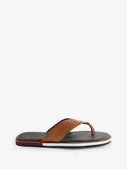 Oliver Sweeney Calf Leather Brown Sandals - Image 1 of 5