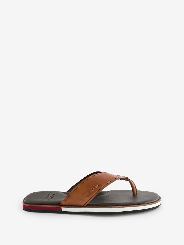Oliver Sweeney Calf Leather Brown Sandals - Image 1 of 5