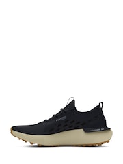 Under Armour Black/Cream Golf Phantom Spikeless Shoes - Image 2 of 4