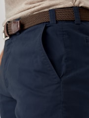 Oliver Sweeney Blue Italian Cotton Shorts - Image 5 of 7