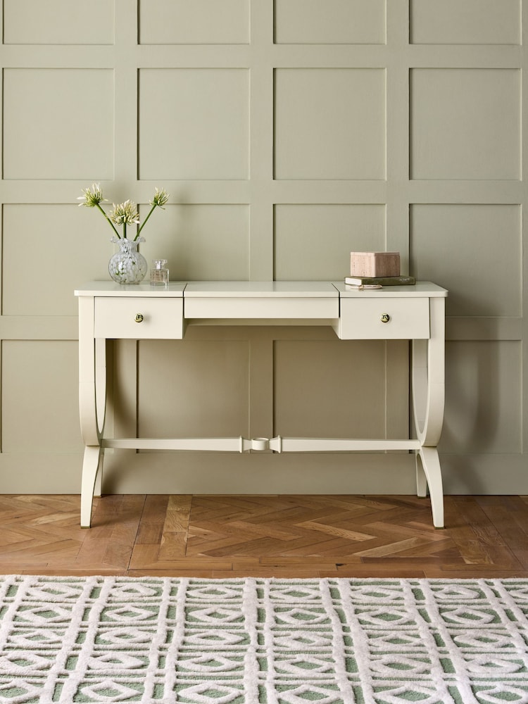 Nina Campbell Cream Allegro Dressing Table - Image 2 of 10