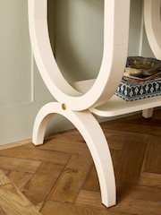 Nina Campbell Cream Allegro Bedside Table - Image 3 of 7