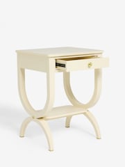 Nina Campbell Cream Allegro Bedside Table - Image 6 of 7