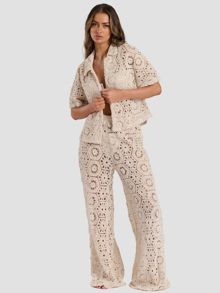 South Beach Crochet beach trousers - Image 1 of 6