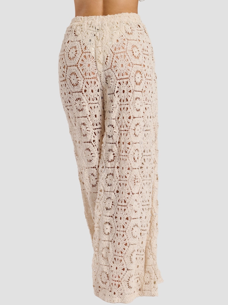 South Beach Crochet beach trousers - Image 2 of 6