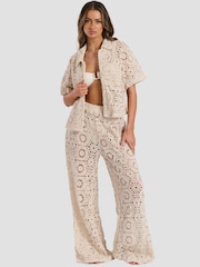 South Beach Crochet beach trousers - Image 3 of 6