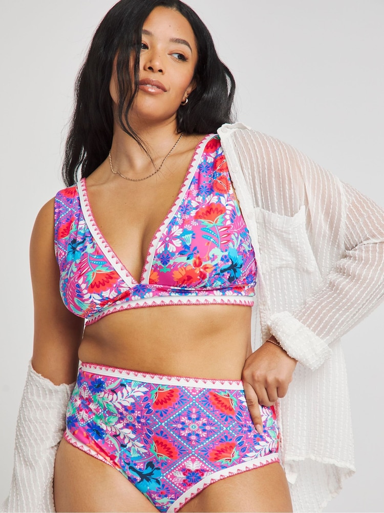 Figleaves Lila Frida Klassischer Bikini-Slip - Bild 1 von 4 Figleaves Lila Frida Klassischer Bikini-Slip - Bild 1 von 4