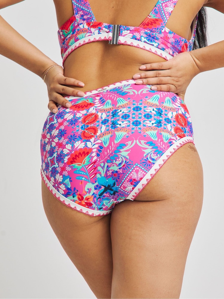Figleaves Lila Frida Klassischer Bikini-Slip - Bild 2 von 4