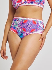 Figleaves Lila Frida Klassischer Bikini-Slip - Bild 3 von 4