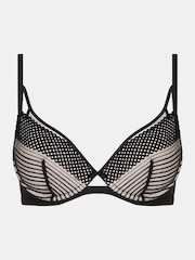Chantelle Black Play Plunge Underwired T-Shirt Bra - Image 4 of 4