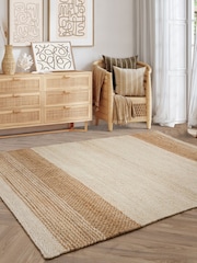 Asiatic Rugs Bleach/Natural Jute Rug - Image 1 of 6